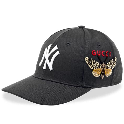 cappello nero gucci|Gucci yankee hat.